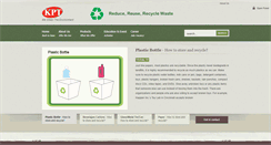 Desktop Screenshot of kpt-recycle.com